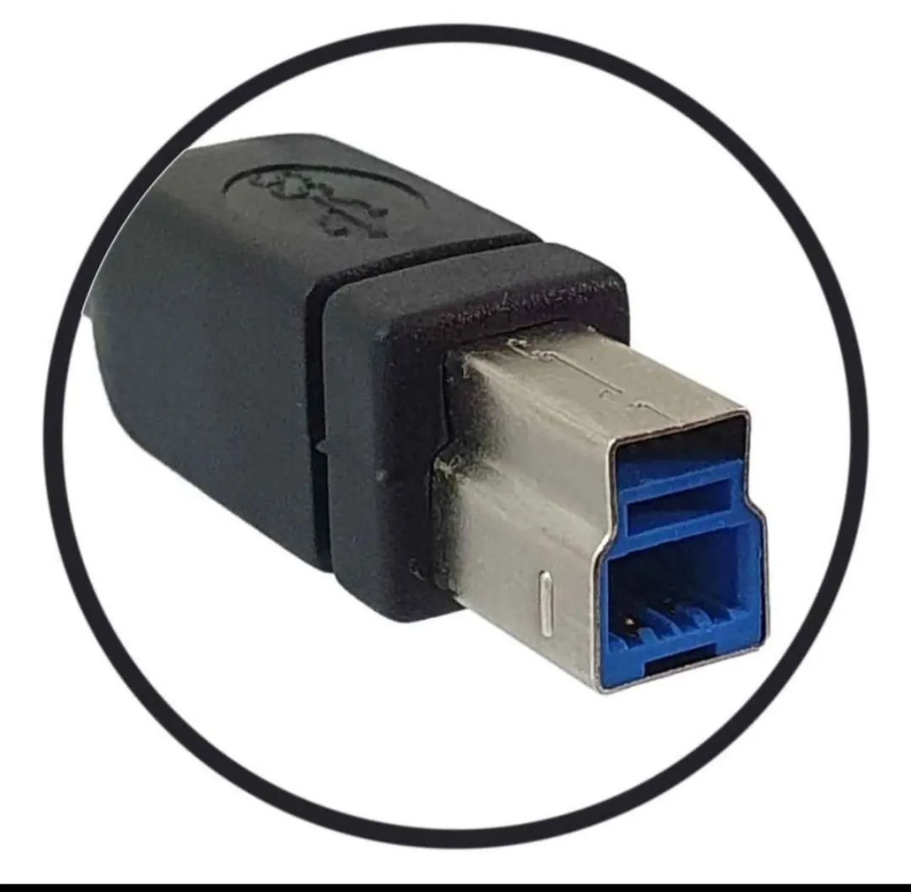 CONECTOR USB 3.0. TIPO B MACHO