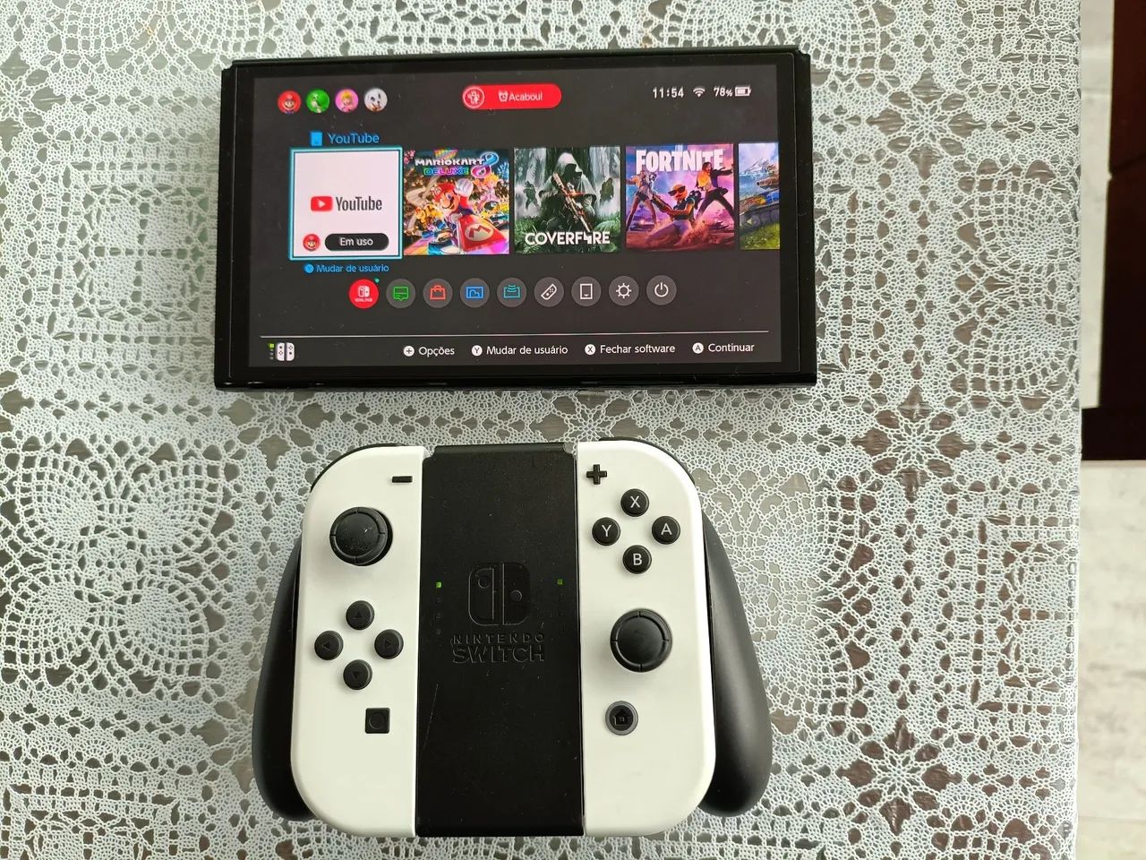 Nintendo Switch OLED 64gb Edição Mario Kart Deluxe - Consoles de