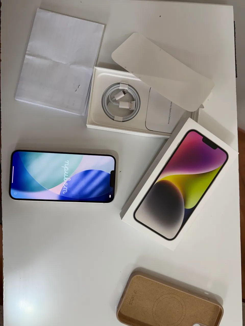 Iphone 14 Plus 128gh branco ZERADO !!!! - Foto 2