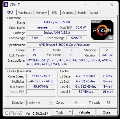 Processador AMD Ryzen 5 5600 Usado - Foto 5