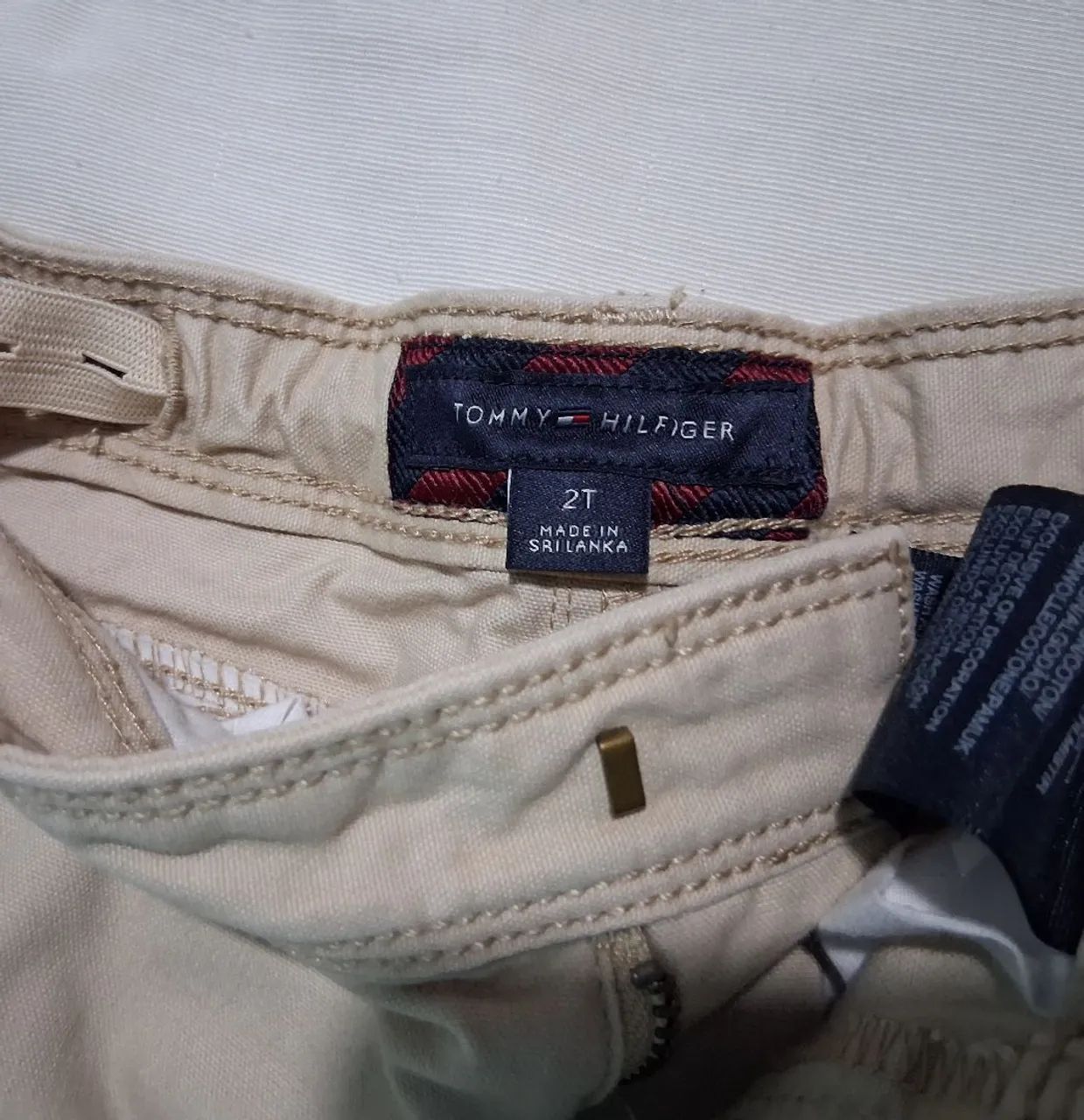 Calca sarja de bebê Tommy Hilfiger - TAM 2  - Foto 4
