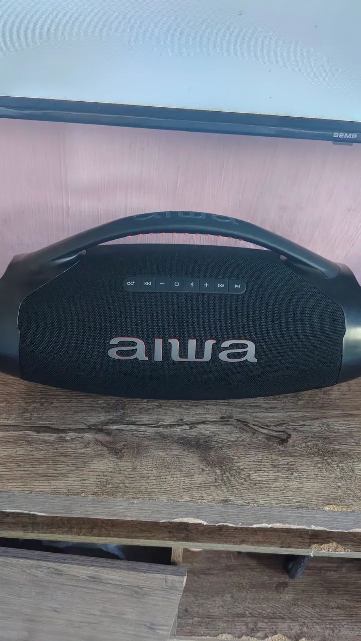 Caixa de som bambox plus aiwa