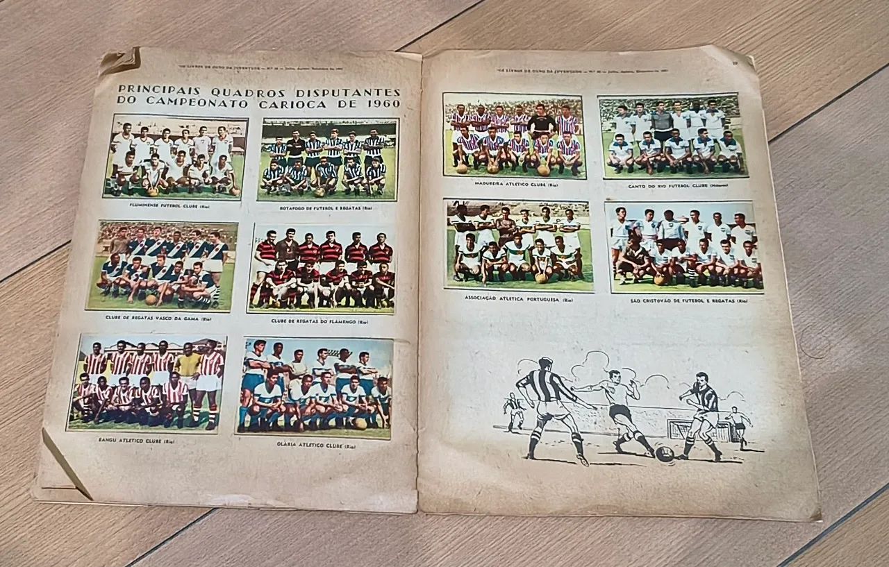 Campeões do Futebol 1961 (Ed. Vecchi) - 100% COMPLETO - Foto 5