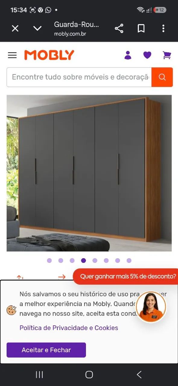 Guarda Roupa casal - Foto 3
