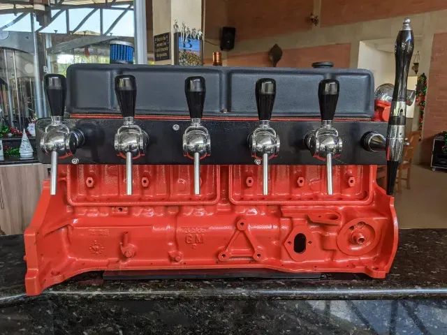 Chopeira Motor Opala 6 cilindros