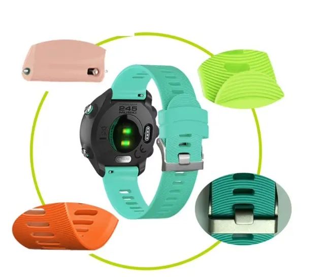 Pulseira Garmin Linha CLASSIC | Silicone Premium | 20mm - Foto 4