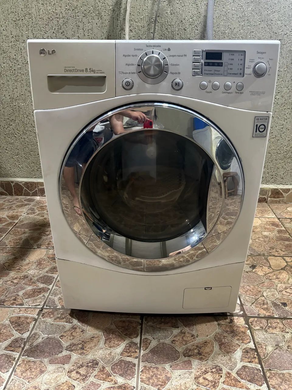 Lava e Seca LG 8,5kg 110v Revisada e com garantia 