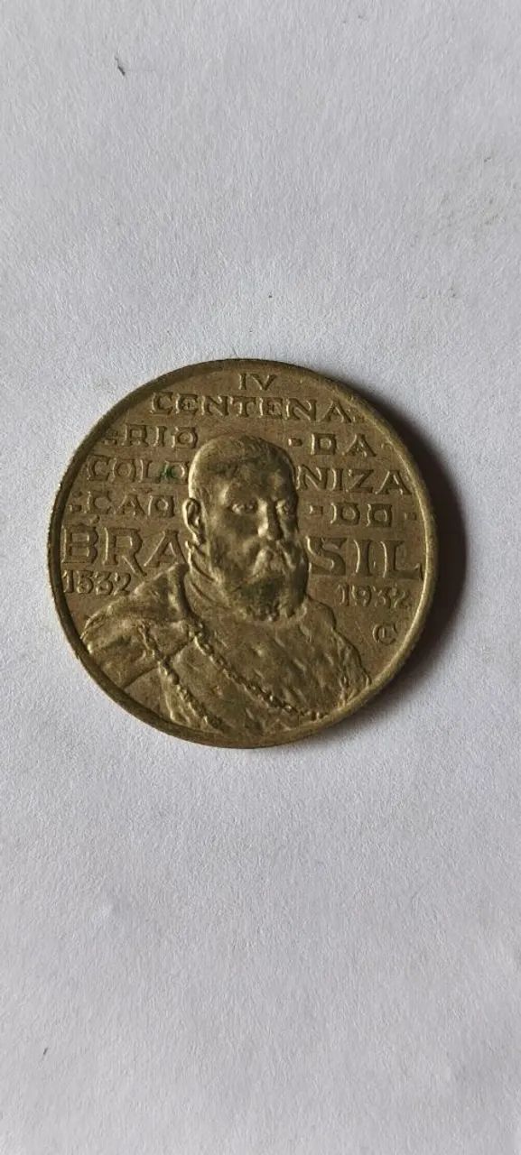 Moeda  de Prata 1932 2000 Réis 