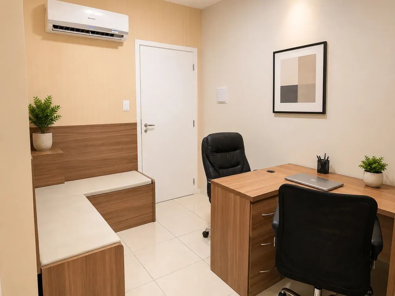 Sala Comercial Mobiliada para Aluguel  Edifício São Luís Offices  Areinha - Foto 5