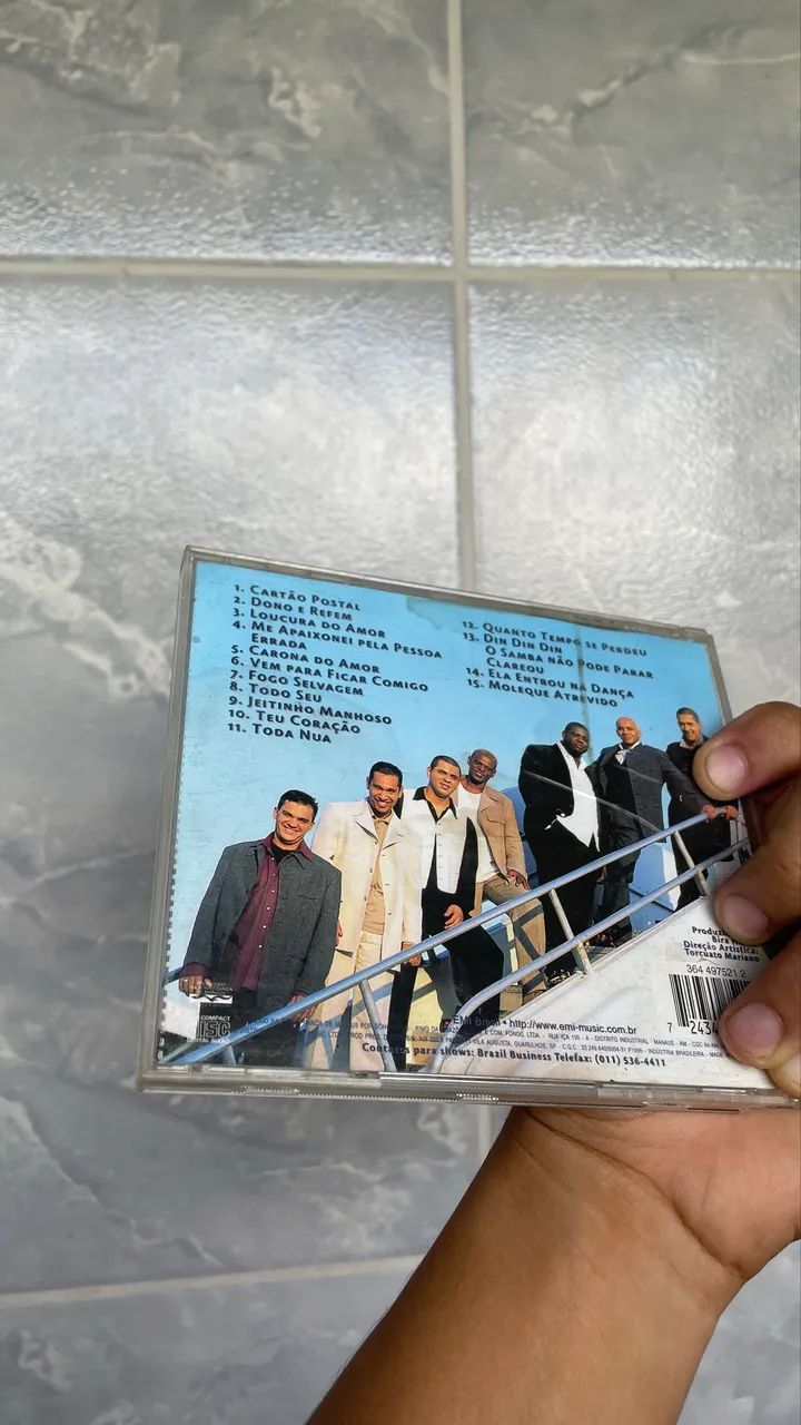 cd exaltasamba 1998 original da época  - Foto 3