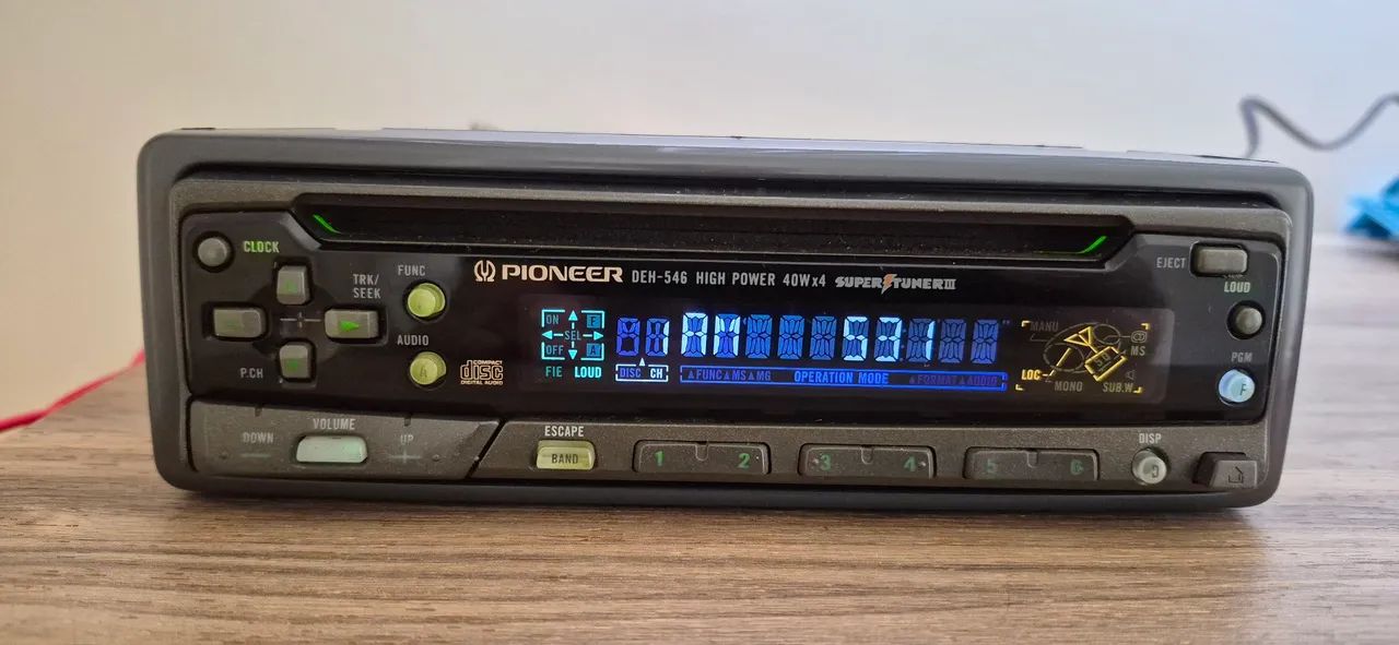 CD Player Pioneer DEH 546 Bluetooth  - Foto 4