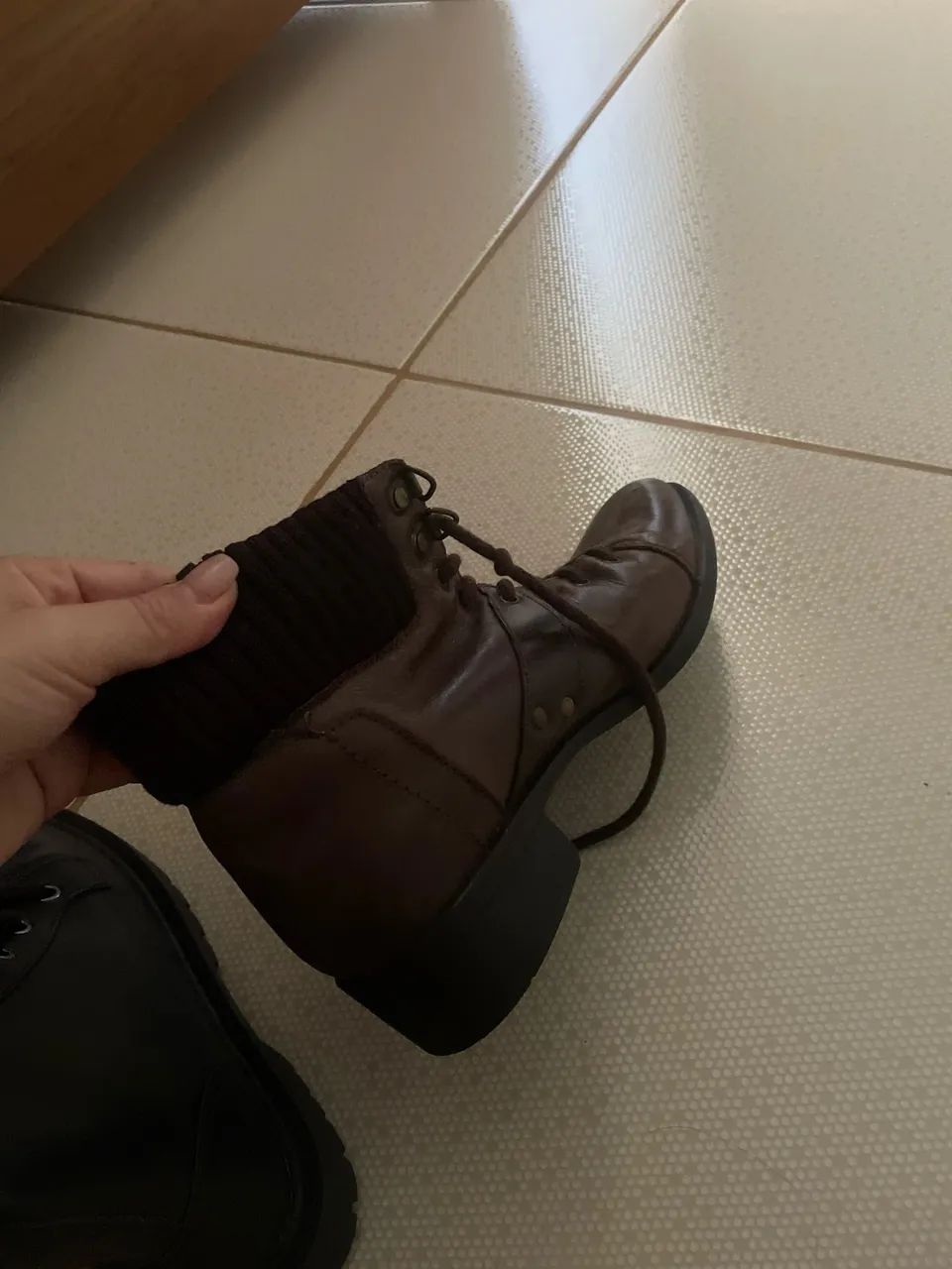 Bota de couro Constance  - Foto 2