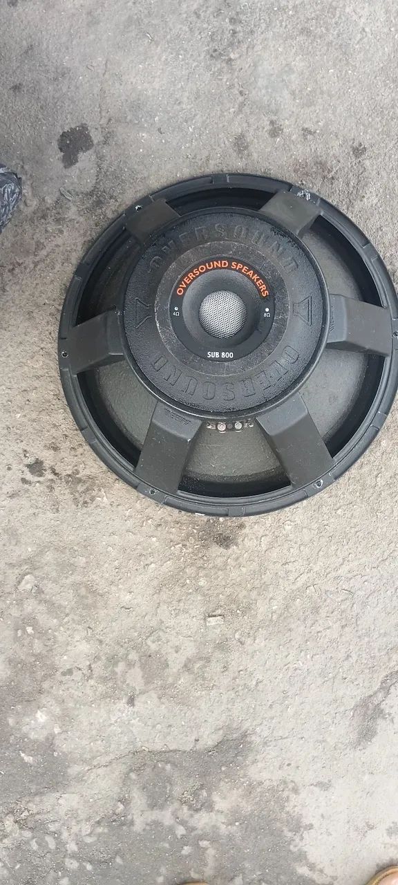 Vendo alto falante de 18 polegadas de 12 polegadas entre outros  - Foto 3