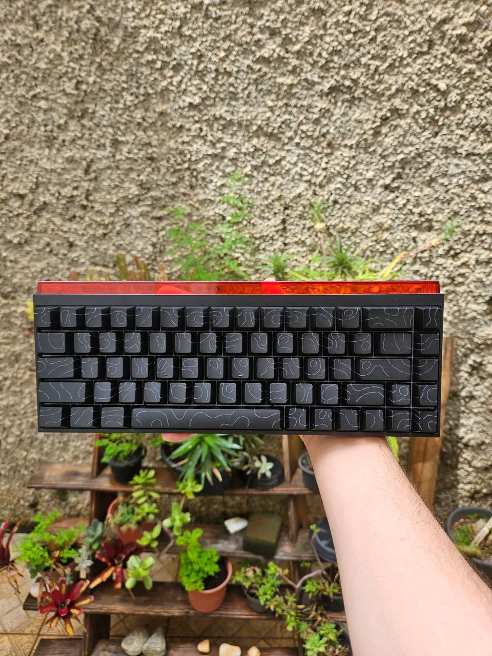 TECLADO MECÂNICO GAMER AJAZZ NK68 RGB - Foto 5