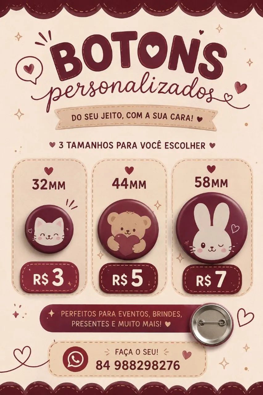 BOTONS PERSONALIZADOS 