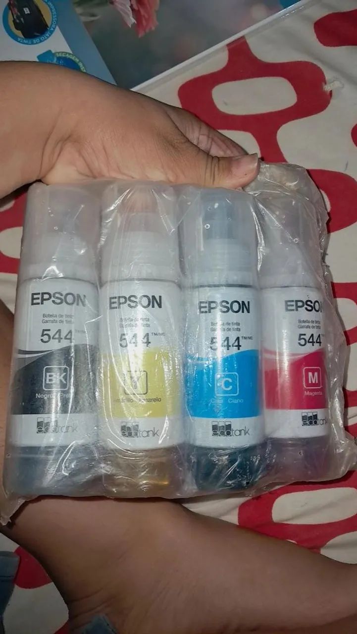 Kit tintas epson t544 
