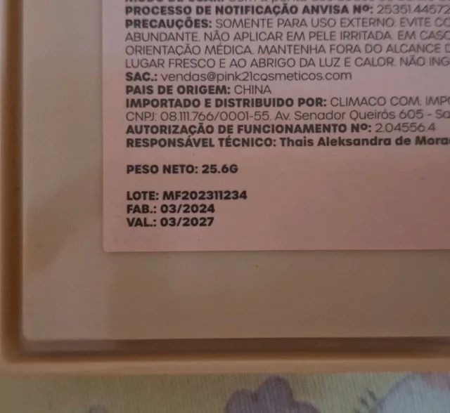 paleta de sombras pink21 the exclusive palette - Foto 5