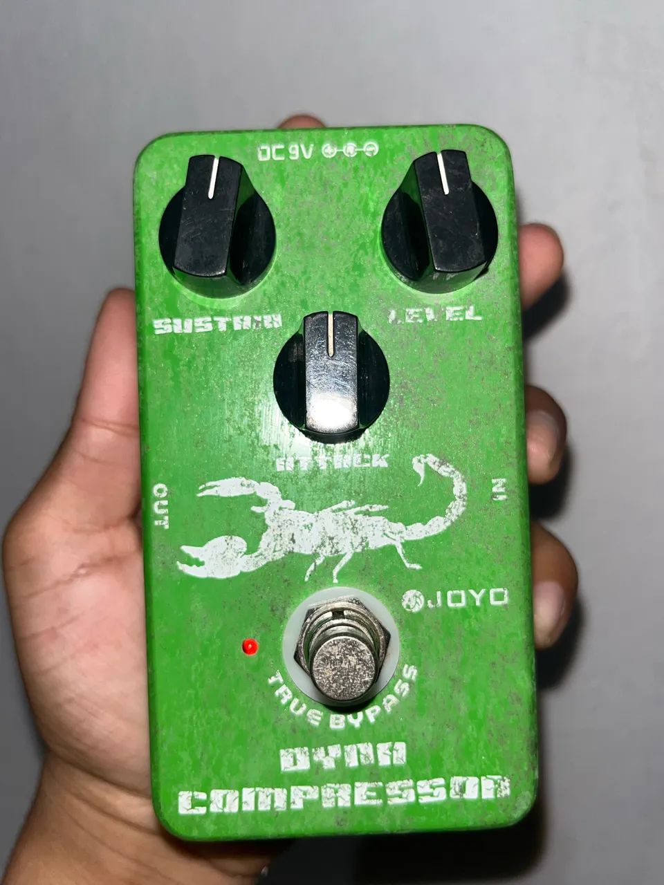 Pedal de guitarra - Joyo Dyna Compressor - Foto 2