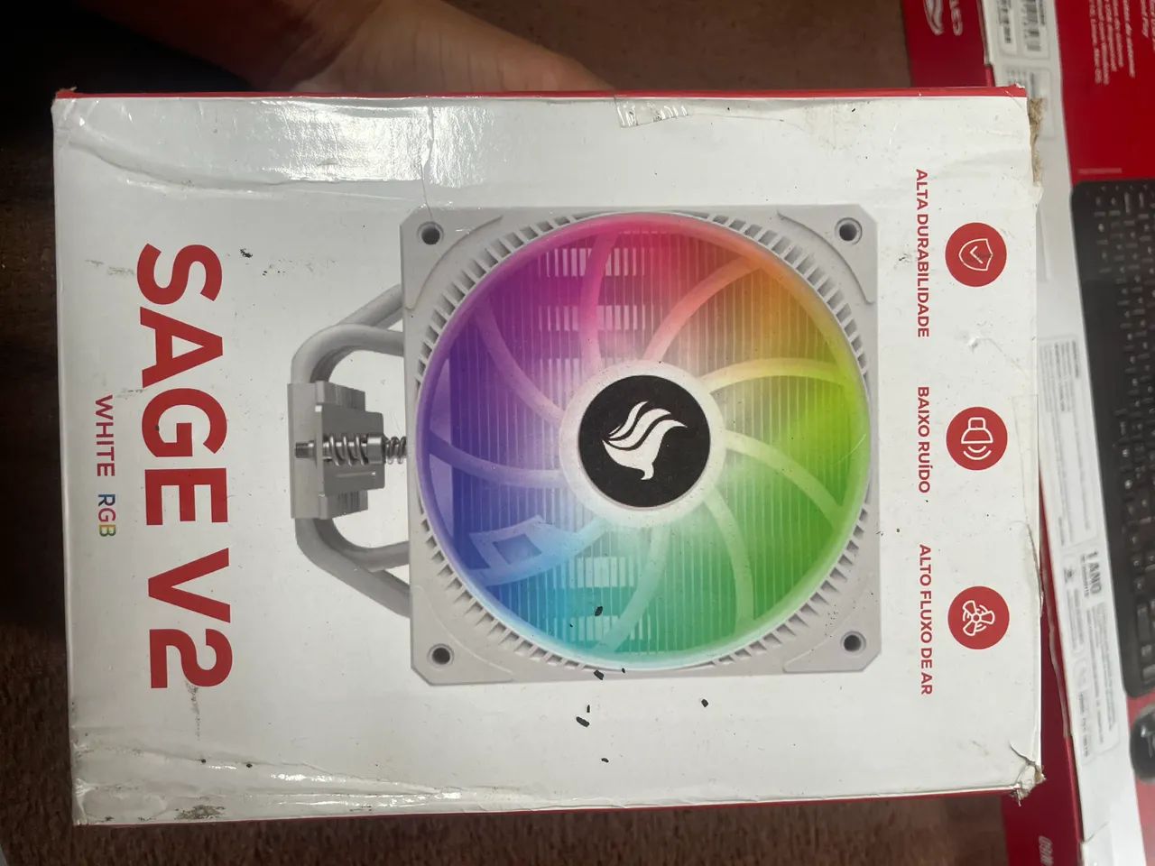 Cooler Para Processador Pichau Sage V2 White - Foto 2
