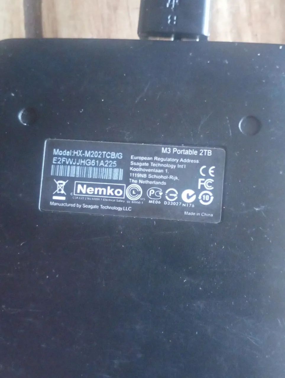 Hd externo Samsung 2,tb