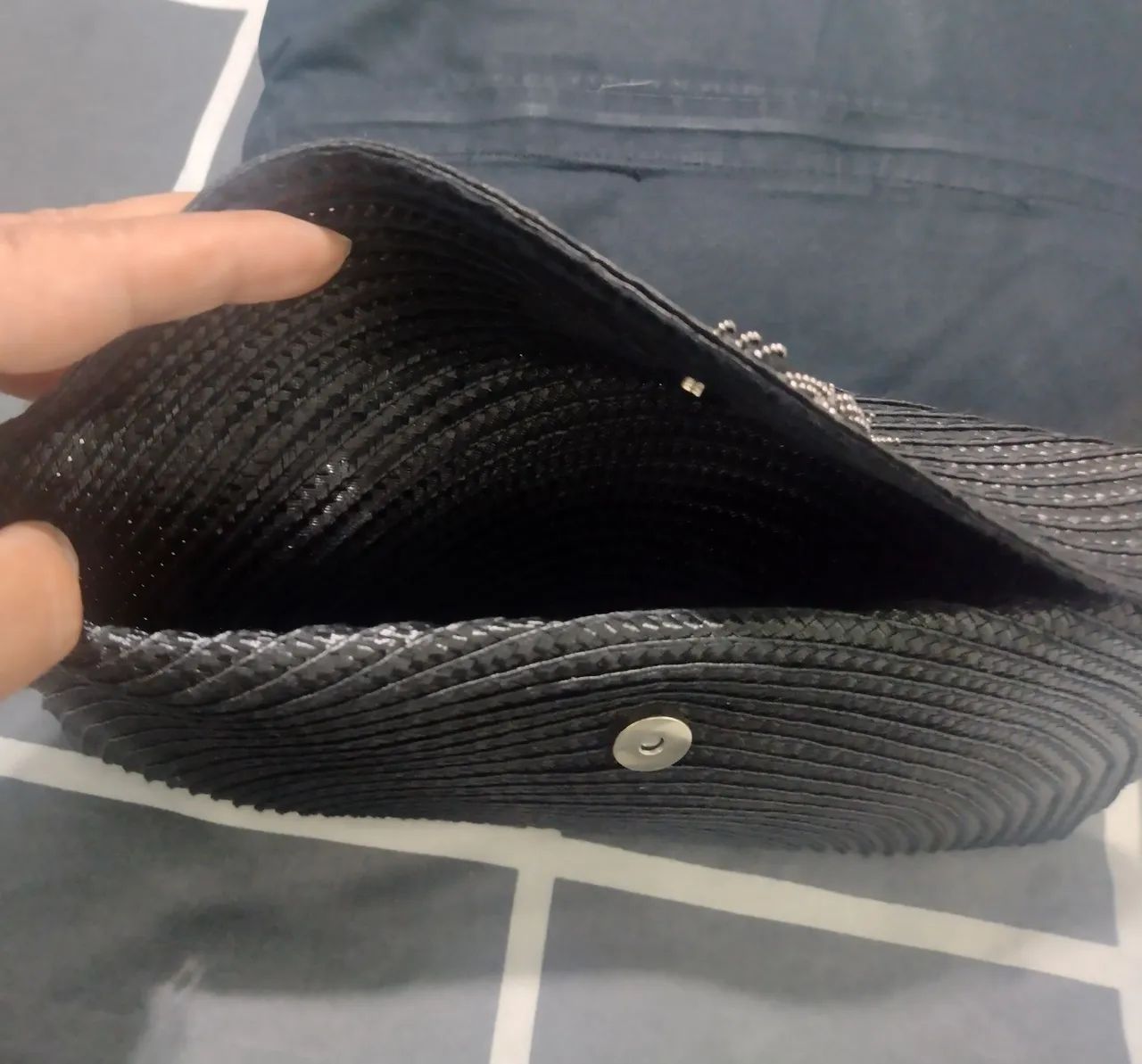 Bolsa de mão e nécessaire - R$40,00 as duas peças  - Foto 2