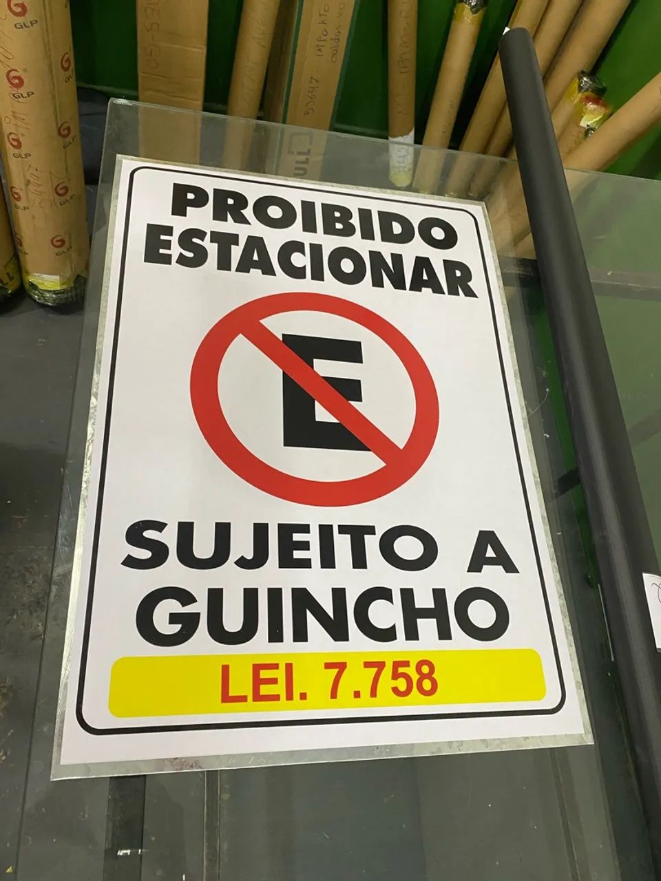 Placas de Zinco Personalizadas