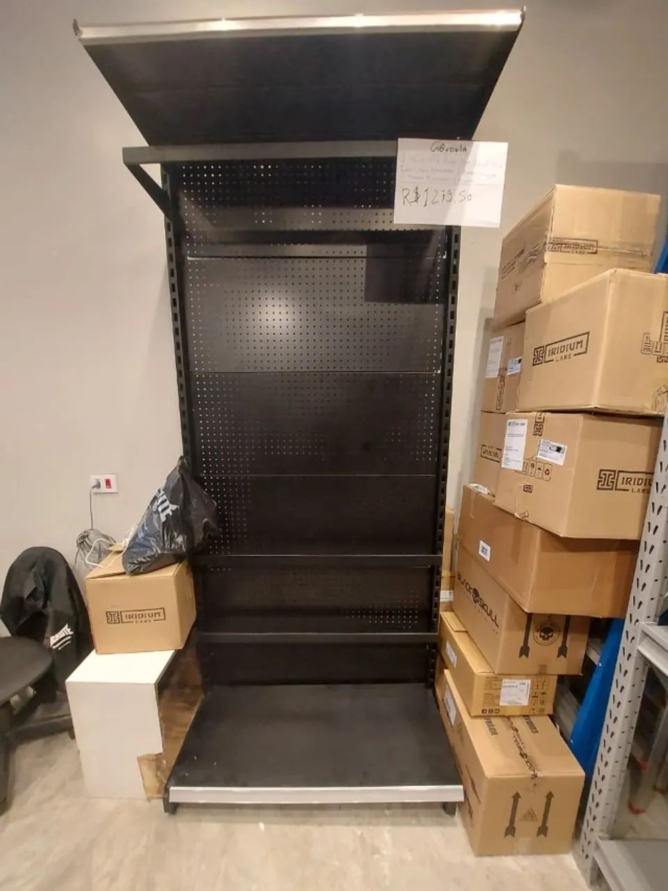 Gôndola Cabideiro Metal Para Loja
