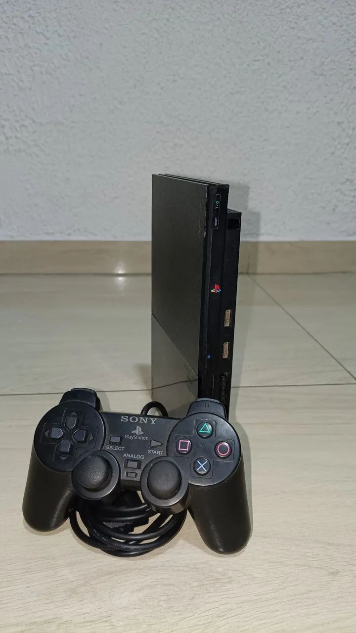 PS2 SLIM EM PERFEITO ESTADO  - Foto 2