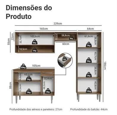 ARMARIO DE COZINHA COMPLETO  - Foto 2