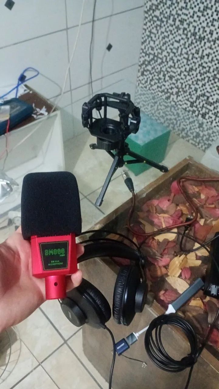 Microfone de estúdio BM 800 - Foto 4