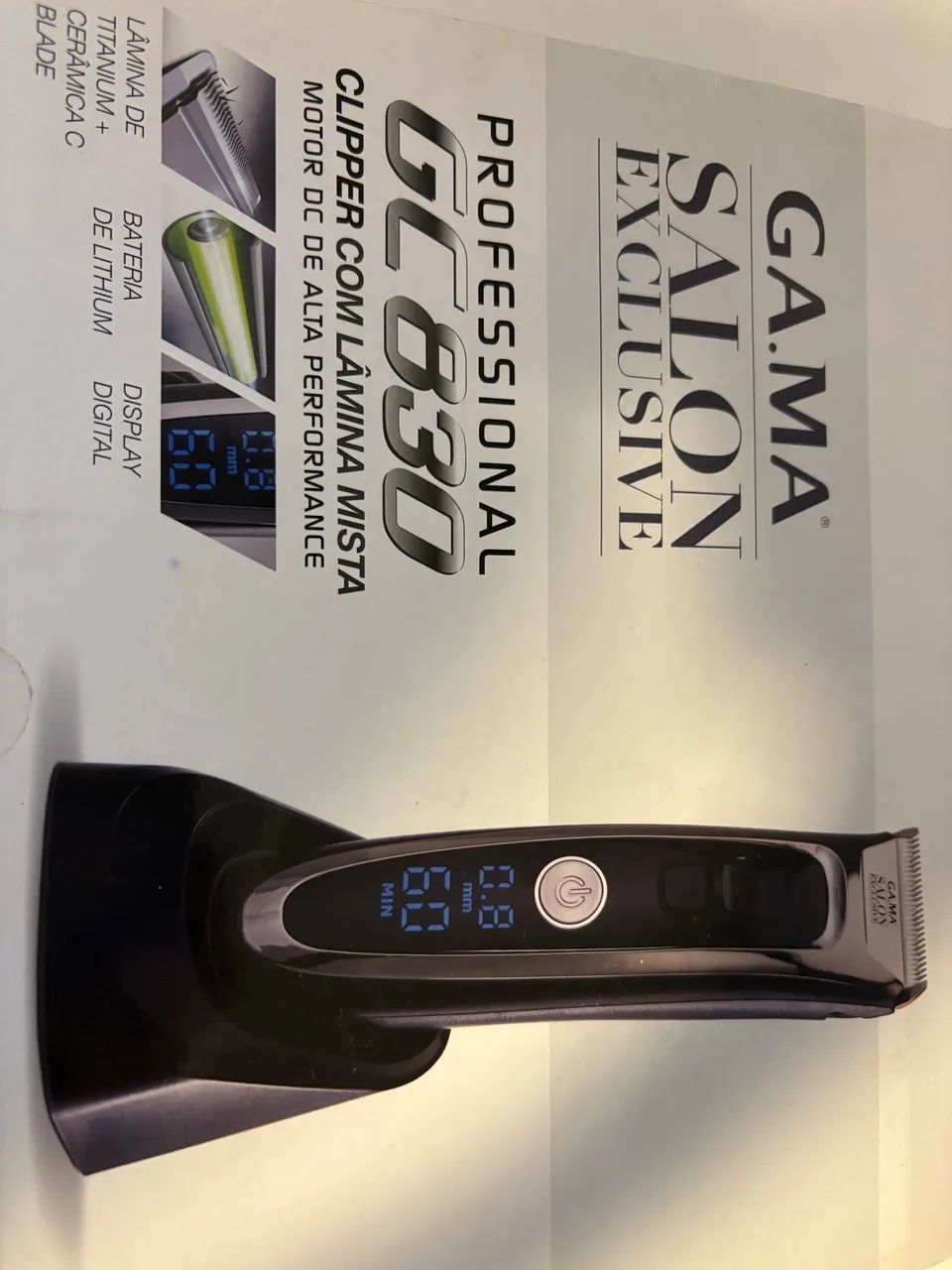 Kit Profissional Completo GA.MA Salon Exclusive GC830 - Como Nova! - Foto 3