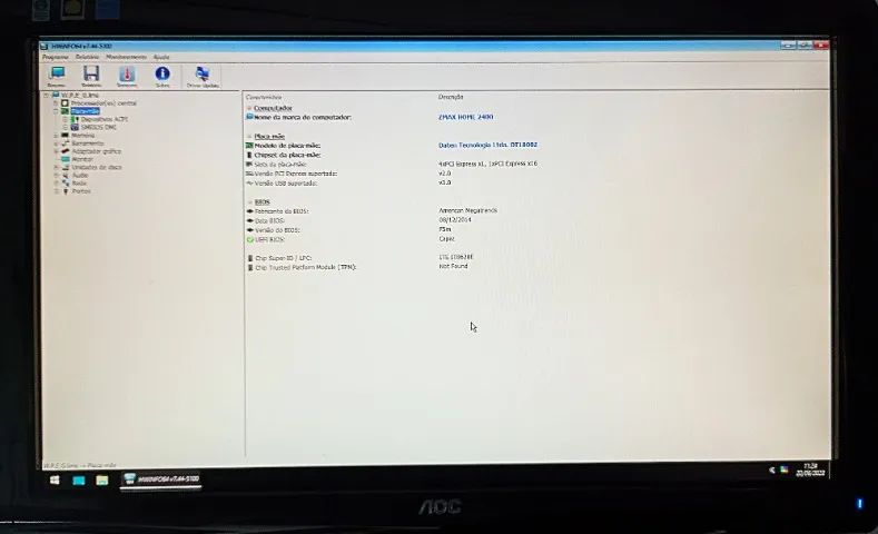 PLACA MÃE MINI ITX DATEN DT1800Z INTEL CELERON - Foto 4