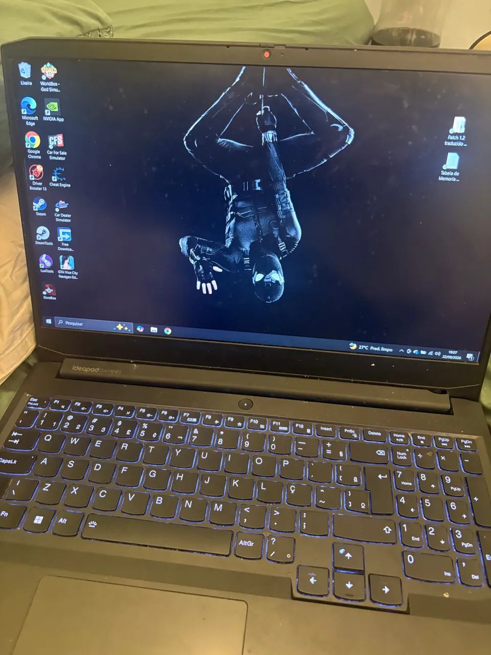 ? NOTEBOOK GAMER LENOVO IDEAPAD GAMING 3i + LOGITECH SUPERLIGHT - Foto 3