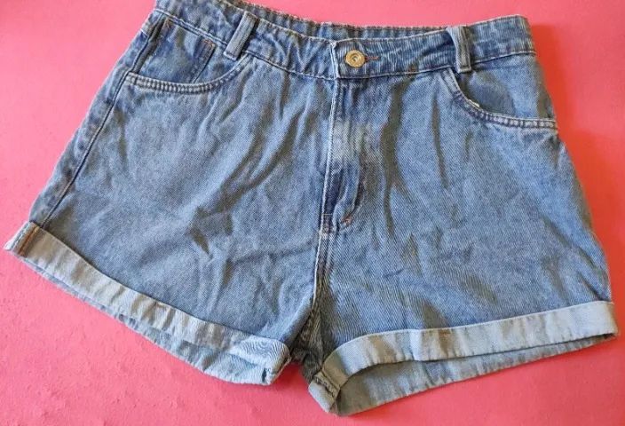 Shorts Jeans Feminino- Tamanho 44 - Foto 5