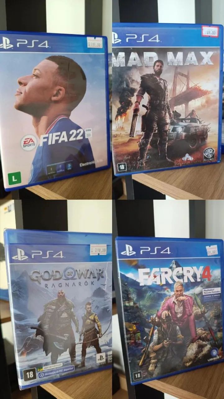 Jogos ps4 impecável 
