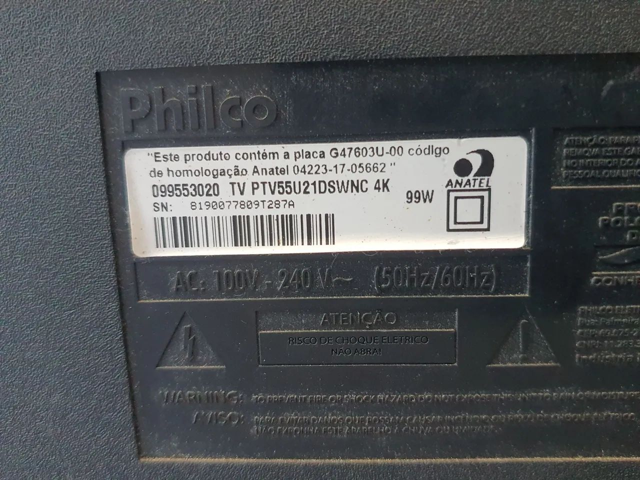 Philco smart 4K seminova - Foto 3
