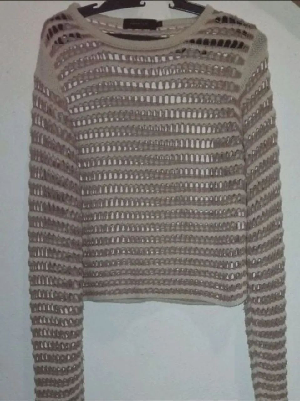 Blusa Rosa Vazada
