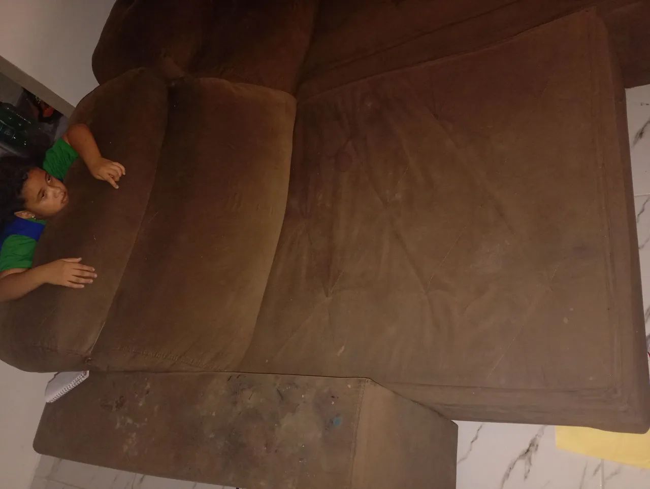 Sofá Retrátil Marrom  - Foto 3