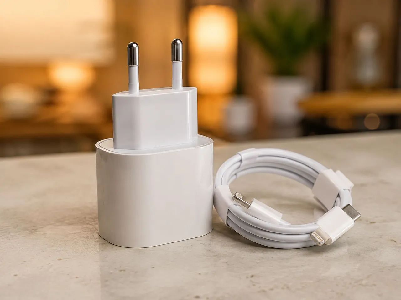 Carregador H?Maston 30W USB-C com Cabo para iPhone - Foto 3