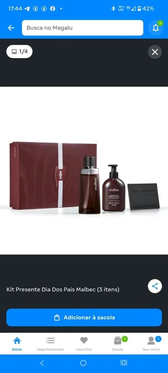 Kit Malbec novo lacrado  - Foto 2