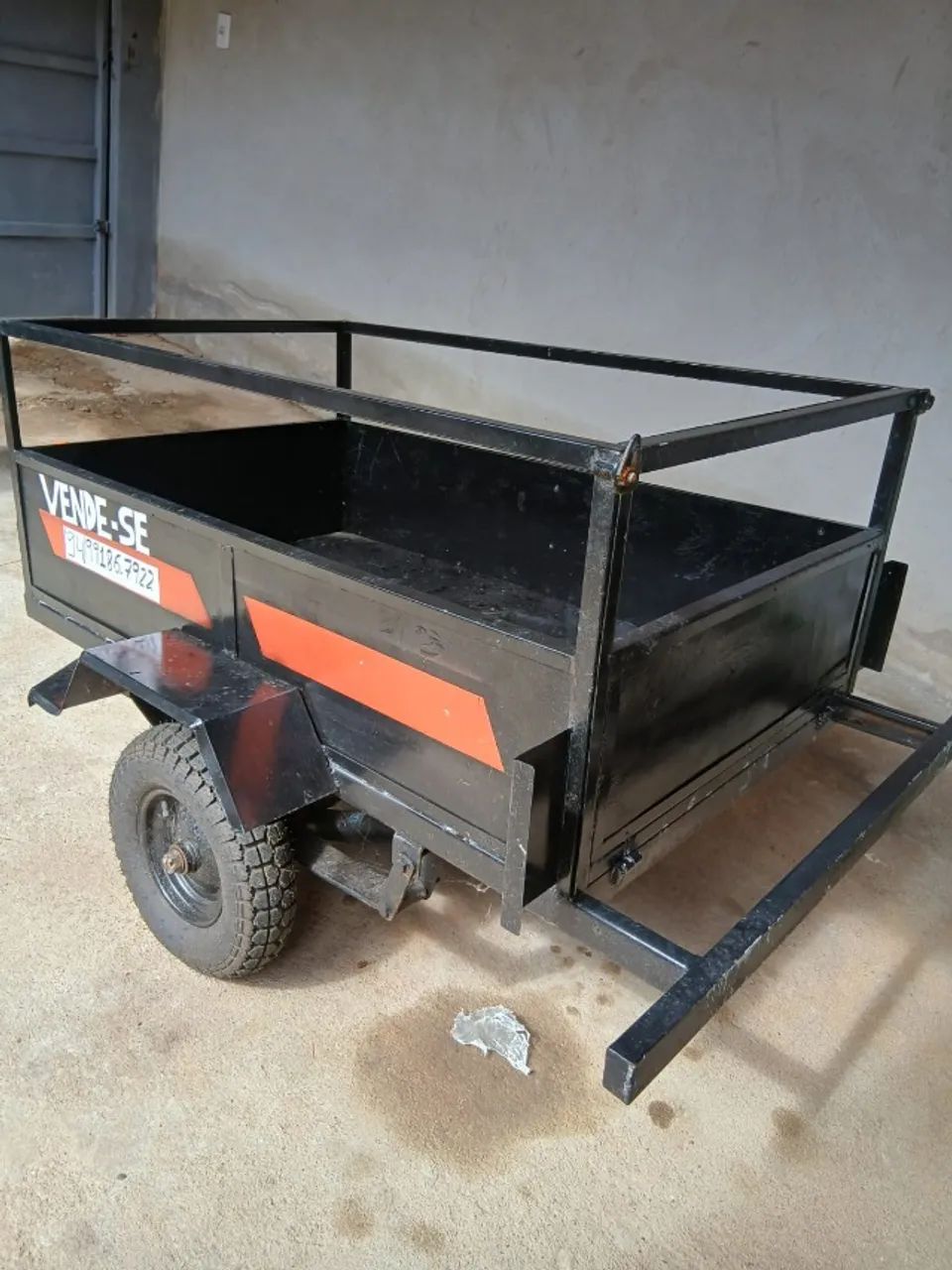 CARROCINHA PARA MOTO - Foto 2