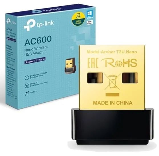 Adaptador Wireless Usb TP-LINK AC600 - Foto 3