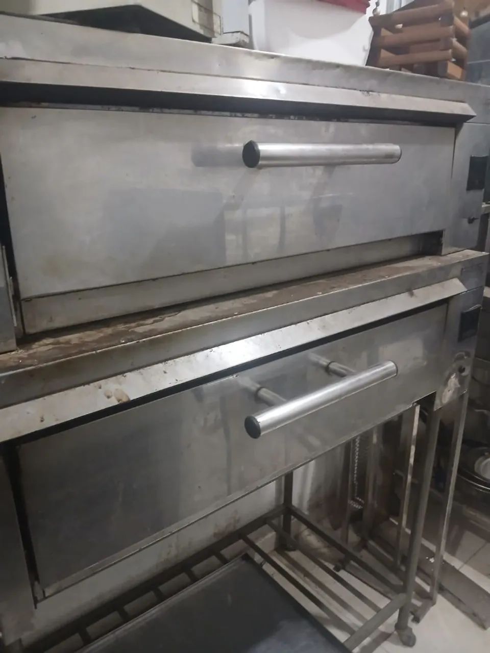 Fornos de pedra elétrico para pizzas 