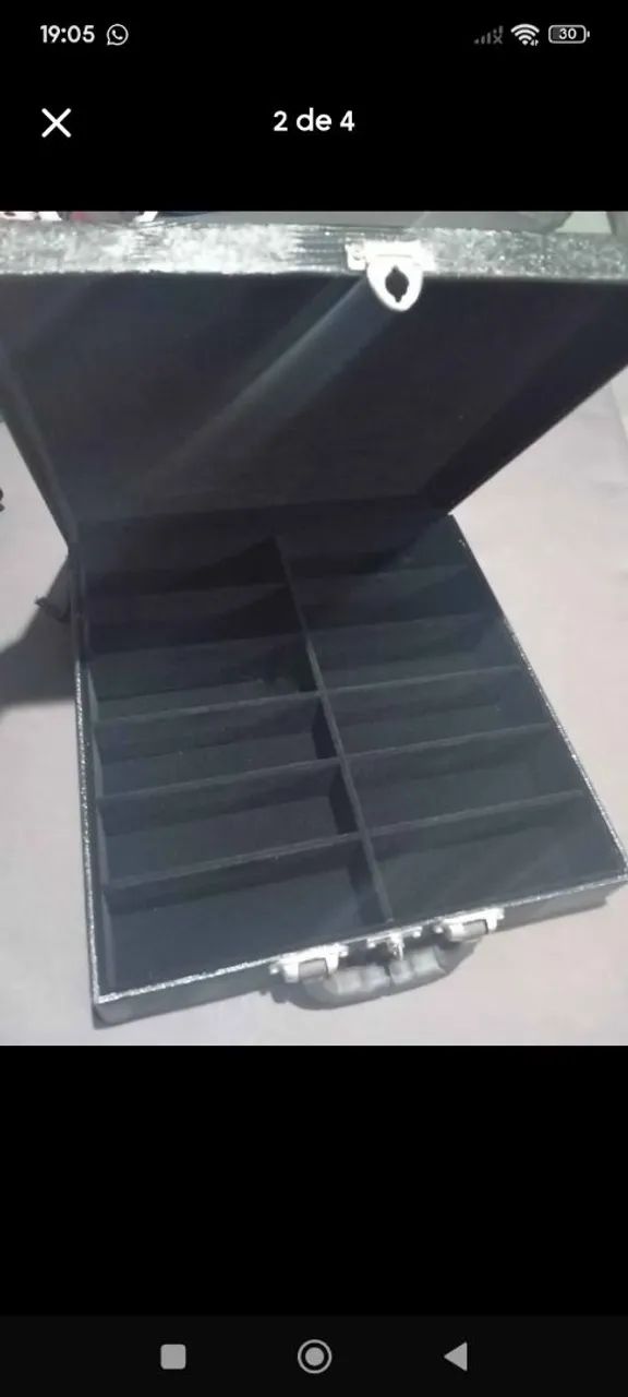 Vendo 2 maletas (porta óculos e porta semijoias) - Foto 3