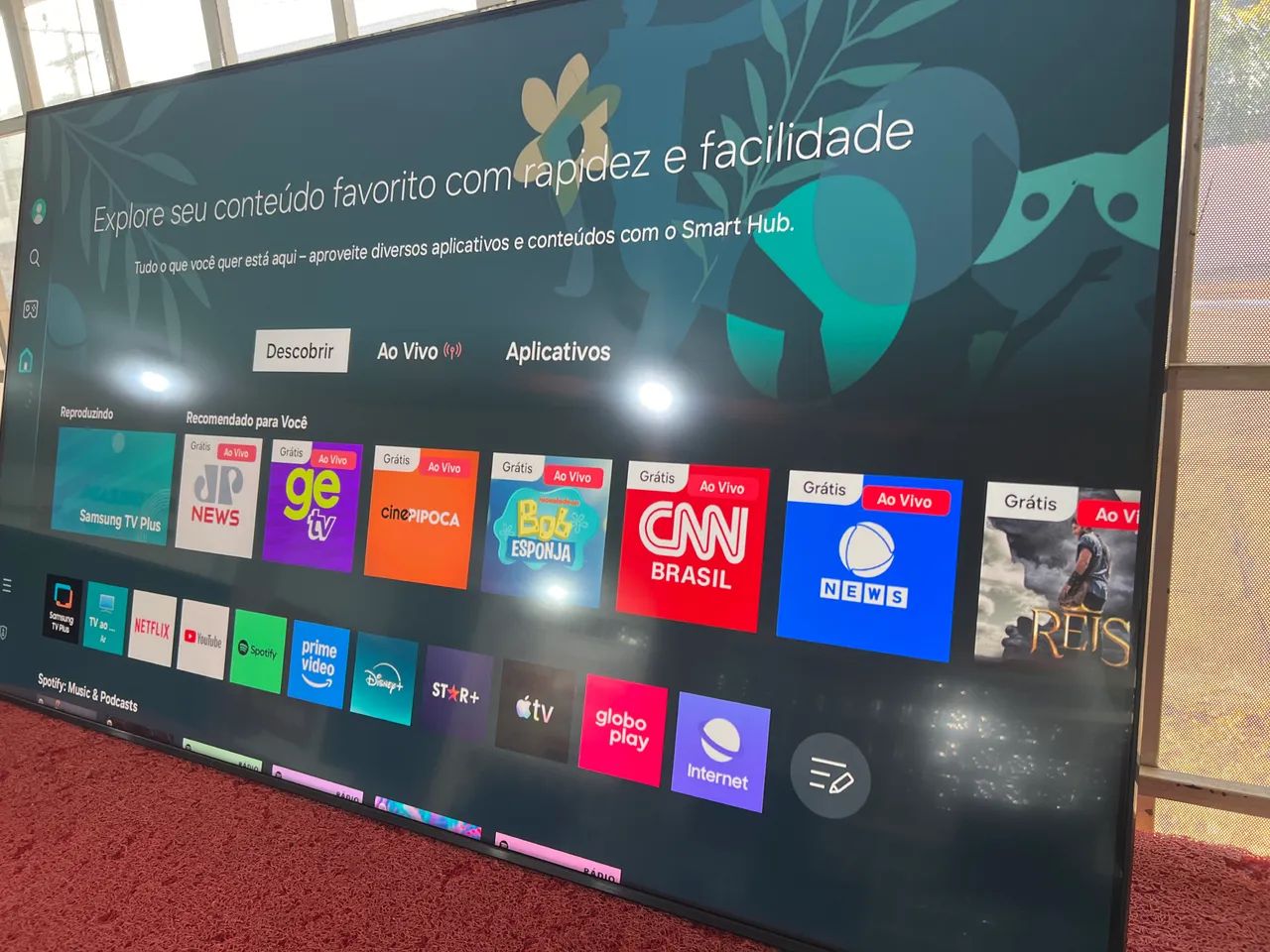 Tv smart Samsung 4k 65 polegadas  - Foto 4