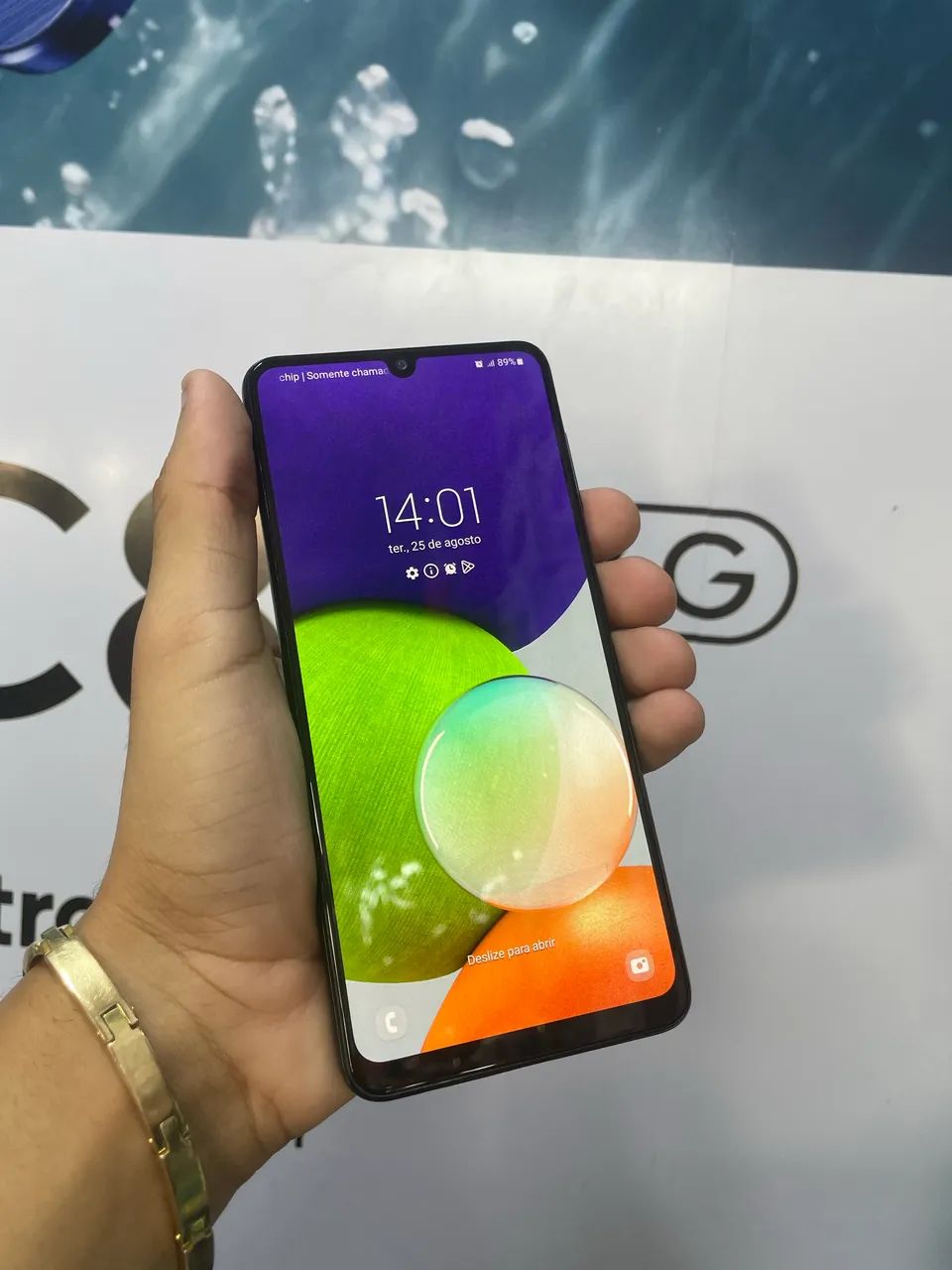 Samsung a22 4g 128gb todo original pegando tudo  - Foto 2