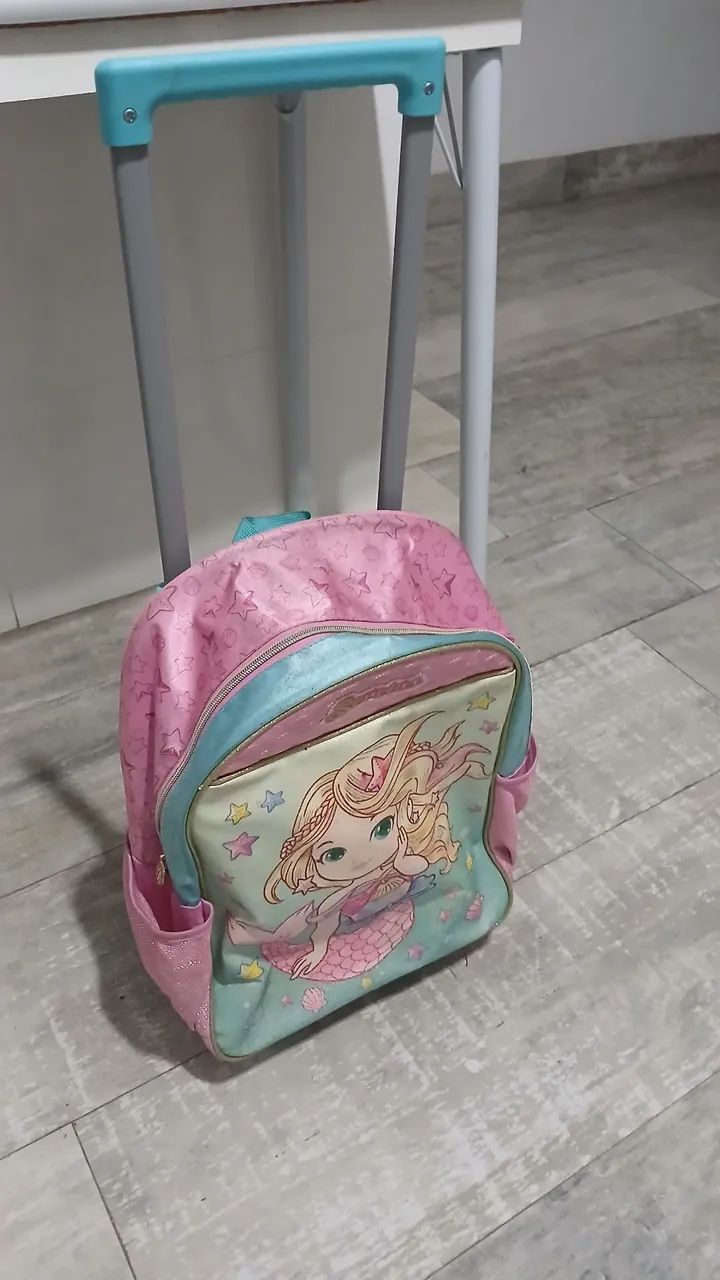 Mochila com rodinhas Sereias  - Foto 2