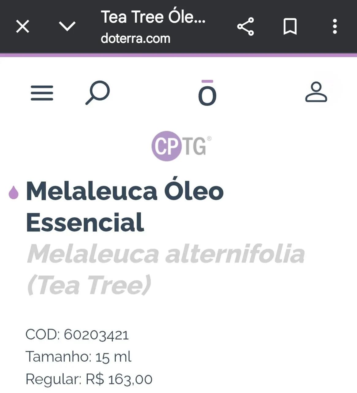 Óleo Essencial de Melaleuca, Tea Três, Doterra. - Foto 2