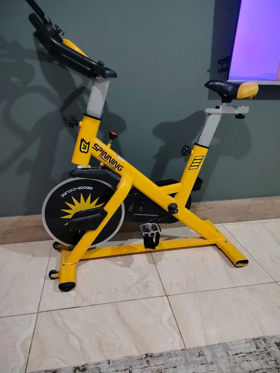Bicicleta spinning / hergonetrica