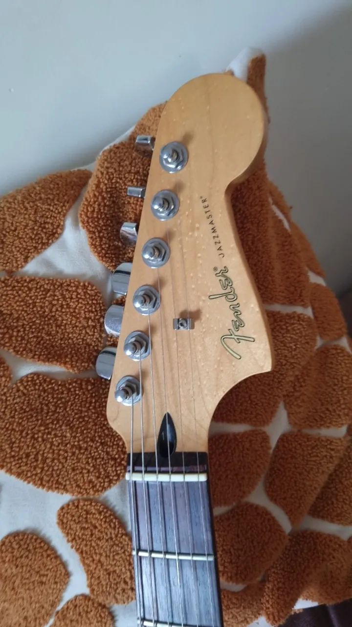 Guitarra Fender Jazzmaster Blacktop - Instrumentos musicais